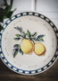 Hermia Juego de Platos de Servicio Amarillo (6 piezas) ODL0004